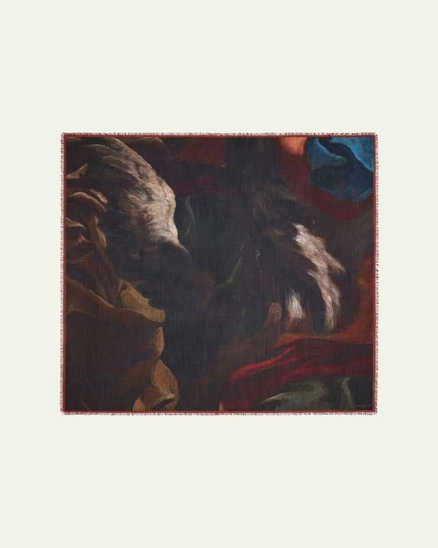x Save Venice Square Cashmere-Silk Scarf